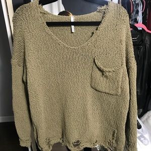 Knit sweater